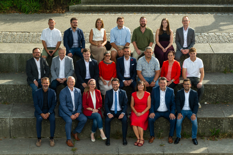 Gruppenfoto - Wahlen Stadtrat